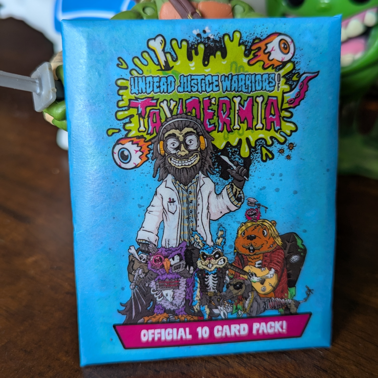 Undead Justice Warriors of Taxidermia: Sealed Trading Card Pack (First Run)