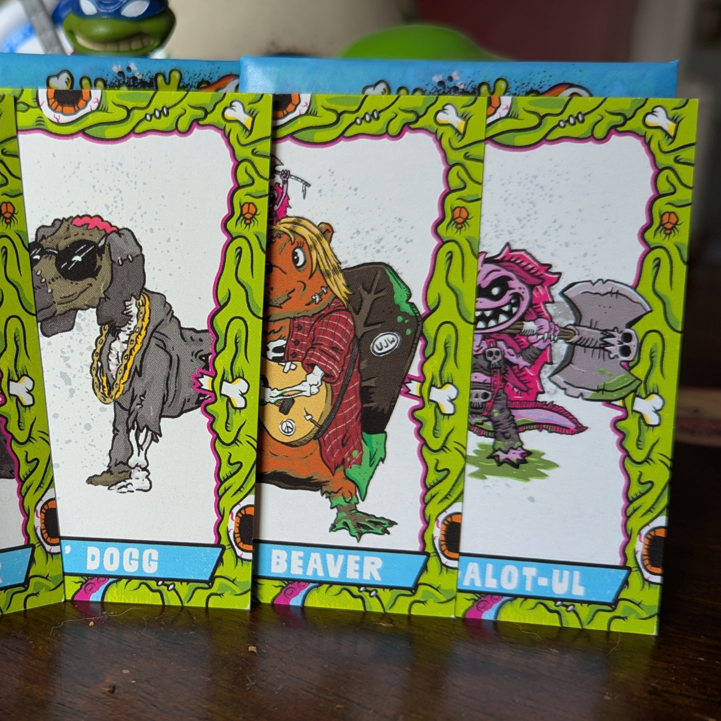 Undead Justice Warriors of Taxidermia: Sealed Trading Card Pack (First Run)